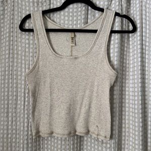 SKIMS Cotton Cropped Tank XL
